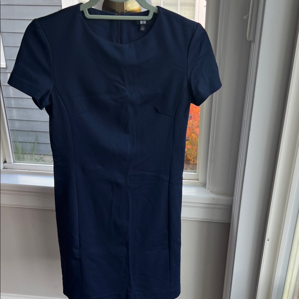 Uniqlo Dark Blue Mini Dress